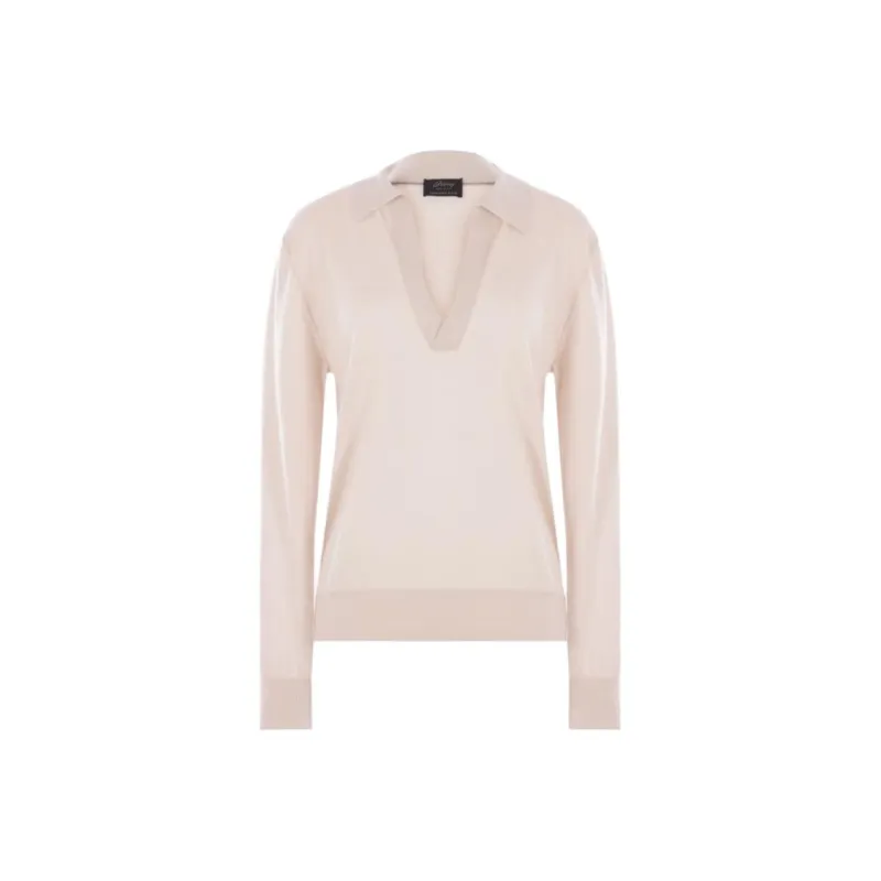 Brioni Polo Shirts Women's Sand-0