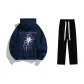 Clothing Set (Navy Blue Sweatshirt+Black Casual Pants)