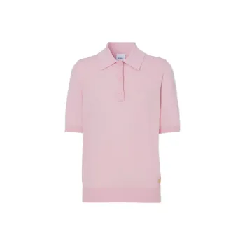 Burberry Polo Shirt Women's Pink