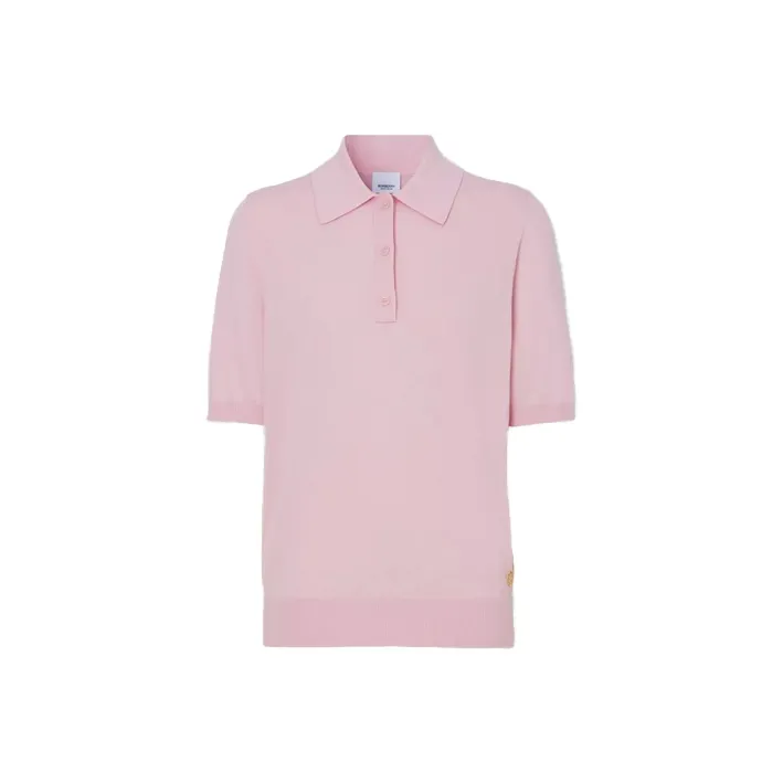 Burberry Polo Shirt Women's Pink-0