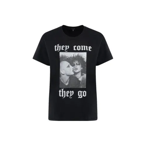 R13 T Shirts Women's Black