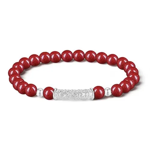 Welcome To The Treasure Reconstructed Cinnabar Bracelets Unisex