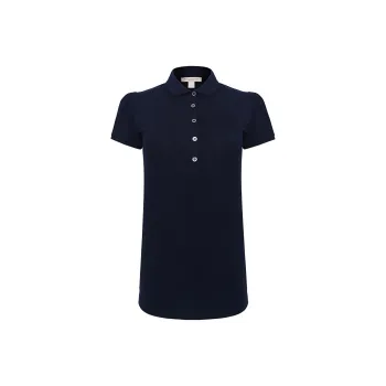 Burberry Polo Shirt Women's Navy Blue