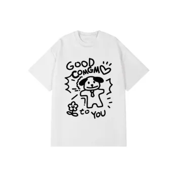 COMGM Drop Shoulder Sleeve T Shirt Unisex