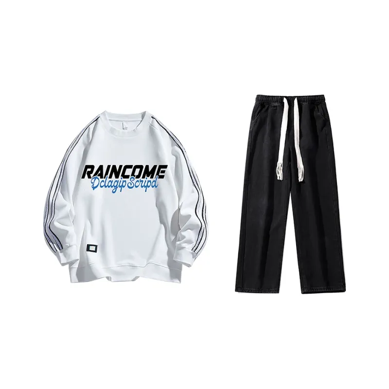 RAINCOME Sweatshirt Sets Unisex-0
