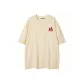 Apricot-Short-Sleeved-Red M (Small Logo)