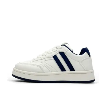Mengsai Cushioning, Wear Resistant Low Top Skateboard Shoes Women's Beige Blue