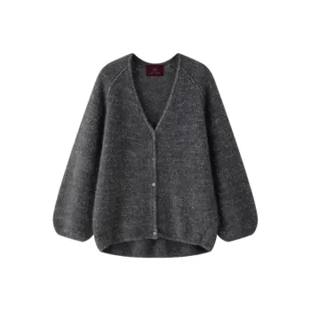 YANGZHIDAO Sweater Women's Dark Heather Gray