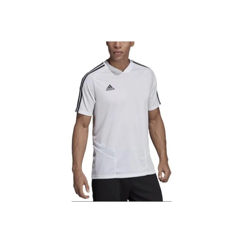 Adidas TIRO 19 TR JSY M Climalite Retro Soccer Jerseys Men's White-0