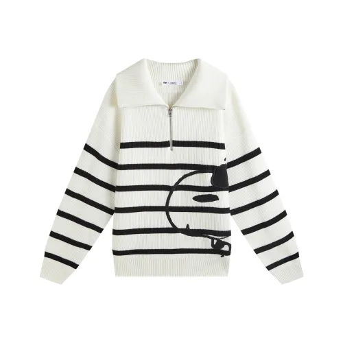 FUN X Snoopy FW24 Sweater Women's White