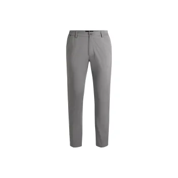 HUGO BOSS SS24 Casual Pants Men's Gray