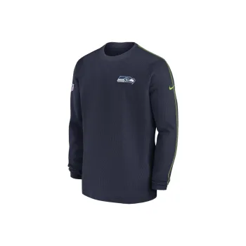 Nike Seattle Seahawks Sideline Coach Men's Nike Nfl Long Sleeve Top