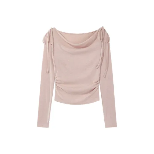 Ning Cai Yuer Regular T Shirt Women's Pink
