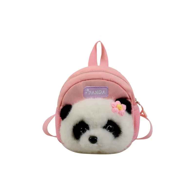 BUBM Nylon Backpack Kids' Pink/Gray-0