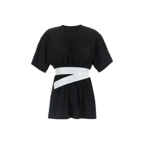 MM6 Maison Margiela Tape embellished T shirt