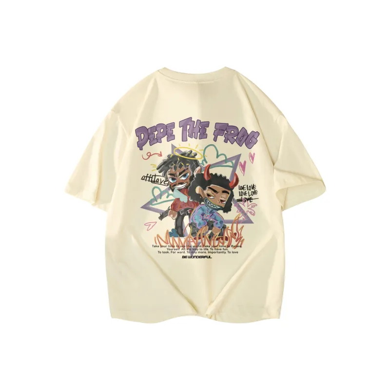 Pepe The Frog T Shirts Unisex-12