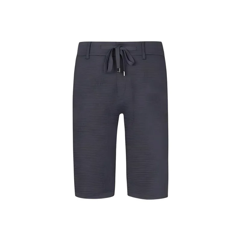 DIKENI Casual Shorts Men's Dark Royal Blue-0