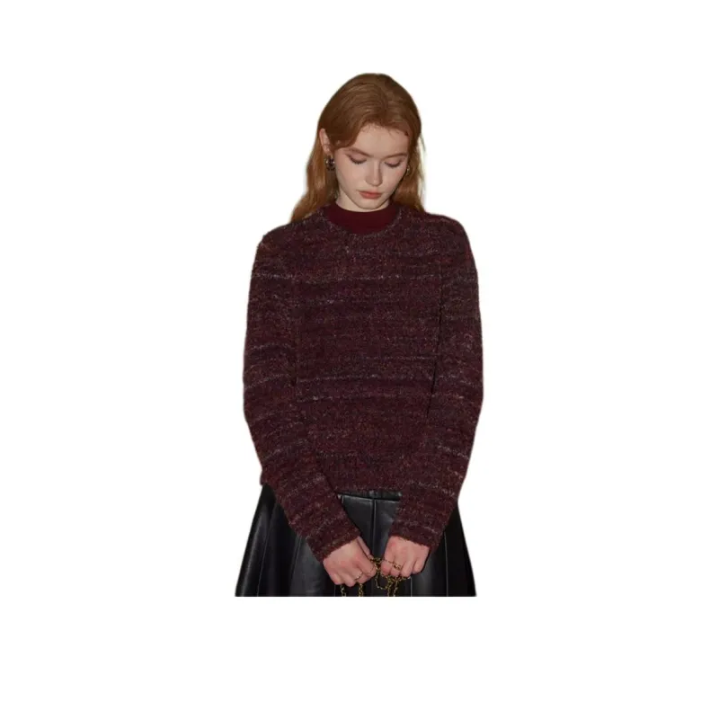 KUHNMARVIN Sweater Women's Burgundy-0