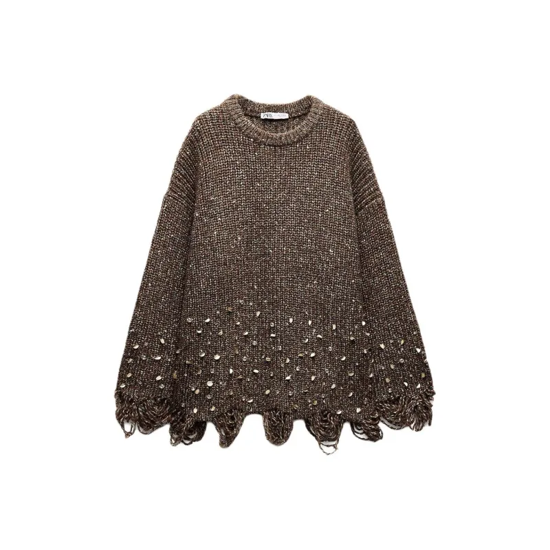 ZARA Sweaters Women's Brown-0