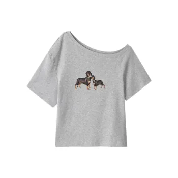 ABBY GODDESS T Shirt Women's Gray