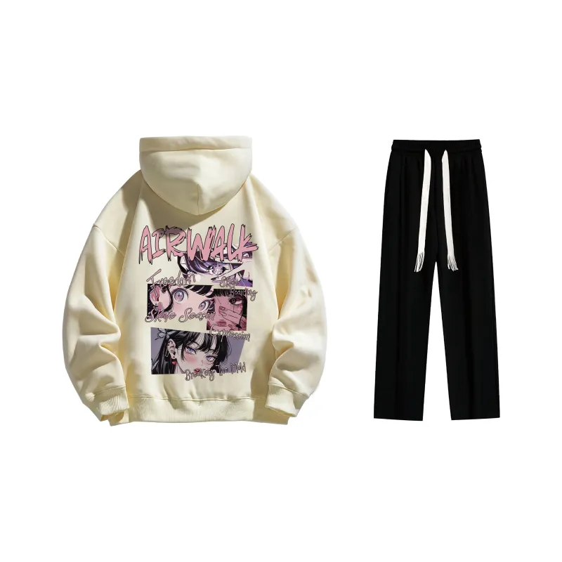 Airwalk Sweatshirt Sets Unisex-14