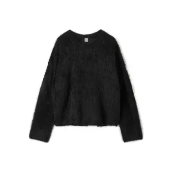 TOTEME Oversized Fur Jumper