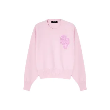 VERSACE Knitwear Women's Light Pink Red