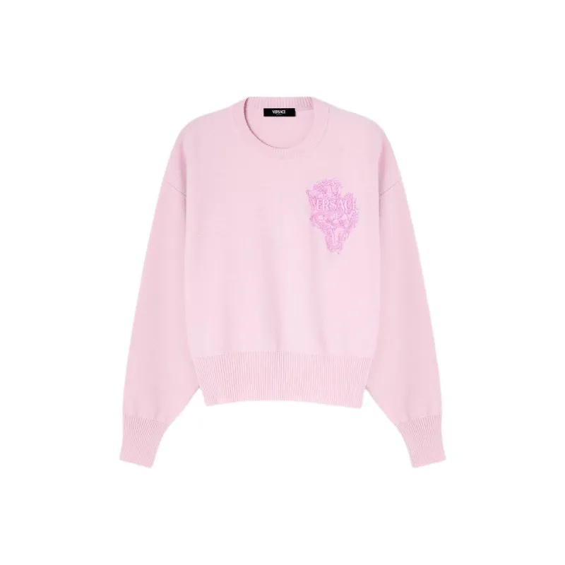 VERSACE Knitwear Women's Light Pink Red-0