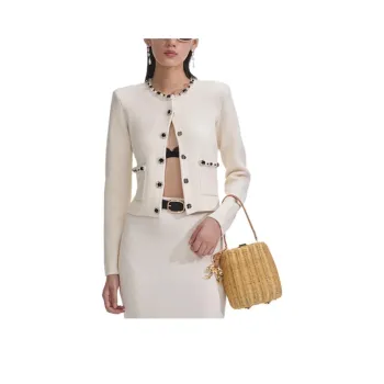 Self portrait Sweater Women's Ivory White