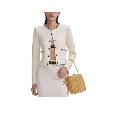 Self portrait Sweater Women's Ivory White
