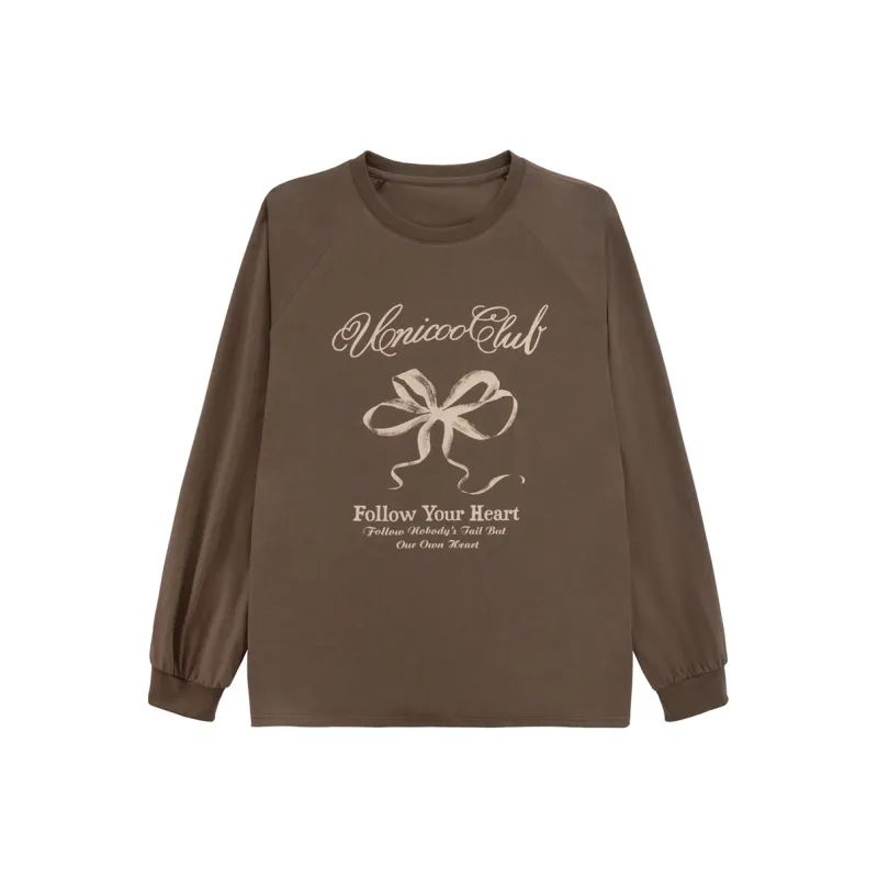 UNIFREE New In Autumn T-Shirt Top Women's-3