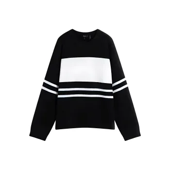 THEORY Colourblock Sweater