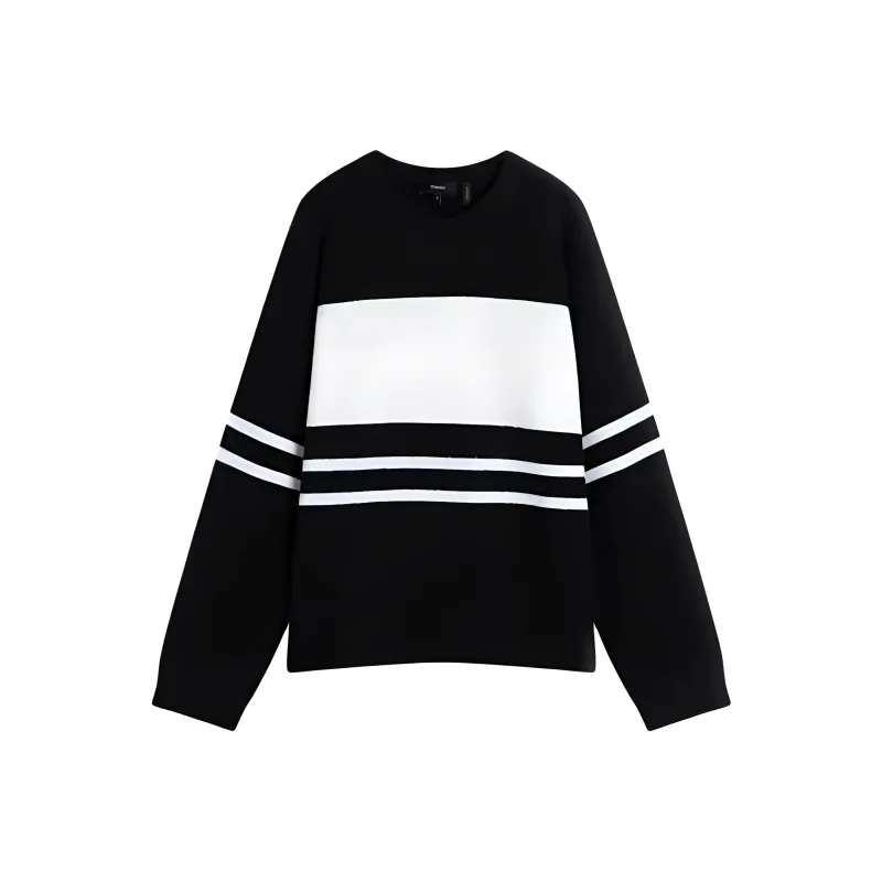THEORY Colourblock Sweater-0