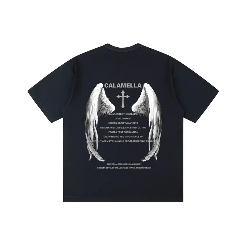 Caramella Drop Shoulder Sleeve T Shirt Women's-9