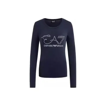 EMPORIO ARMANI Logo-foil T-shirt