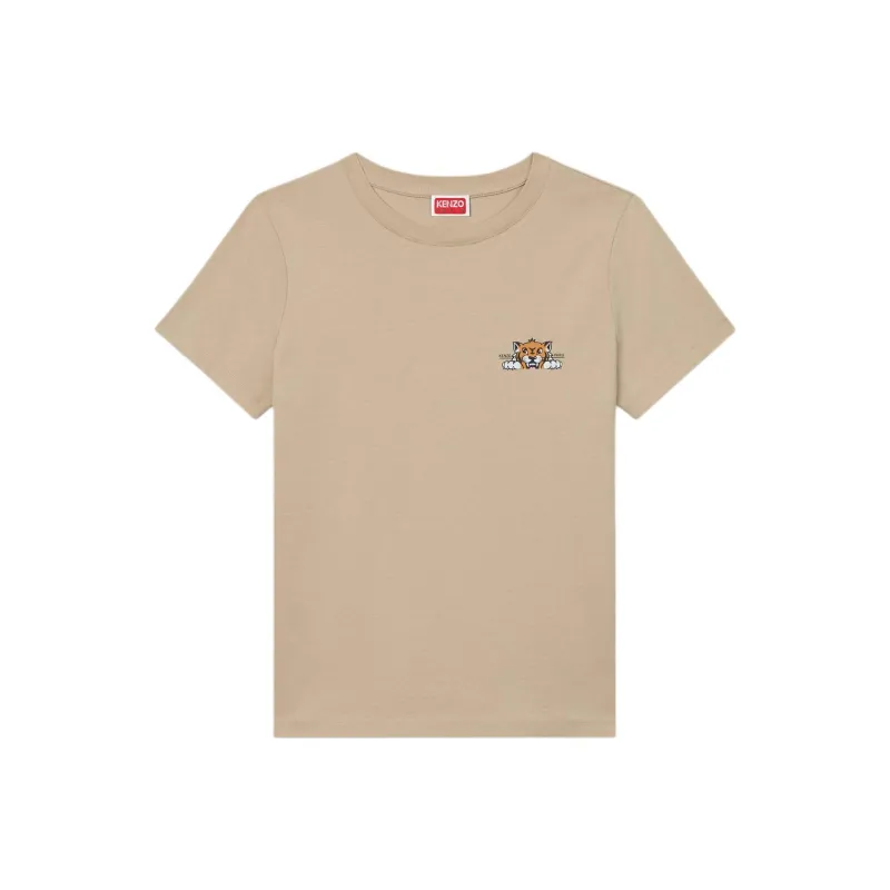 KENZO Happy Tiger Crewneck T Shirt-0