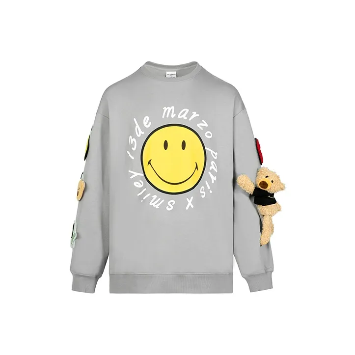 Smiley X 13 DEMARZO SMILEY Sweatshirts Unisex-3