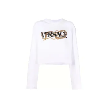 VERSACE Sweatshirts Women's White