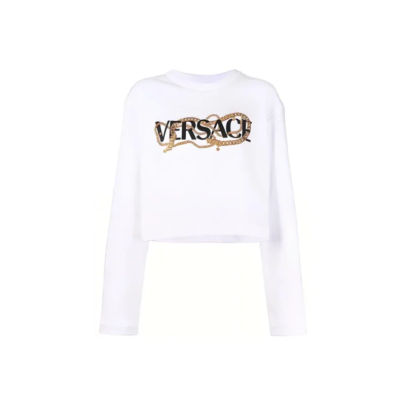 VERSACE Sweatshirts Women's White-0