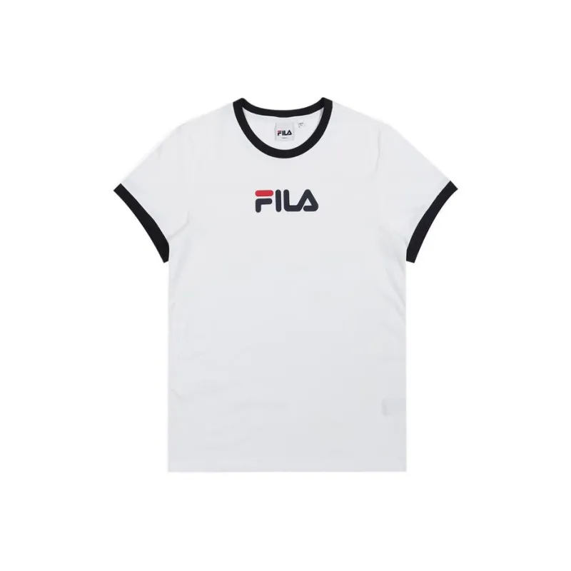 FILA T Shirts Women's White-0