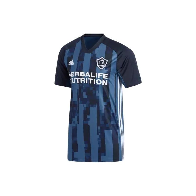 Adidas LA Galaxy MLS Climalite Soccer Jersey Men's Marine Blue-0