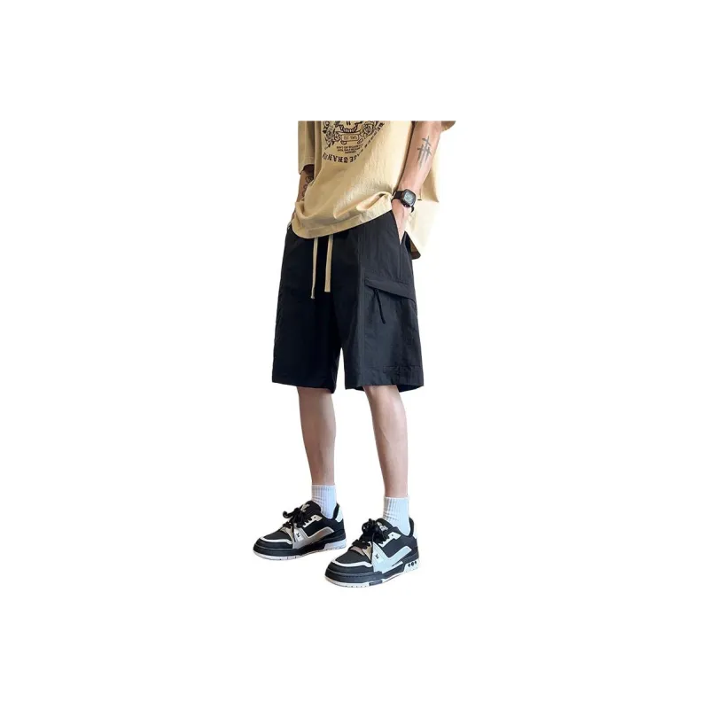 Warrior Huichao Open Ended Smile Collection Casual Shorts Unisex-5