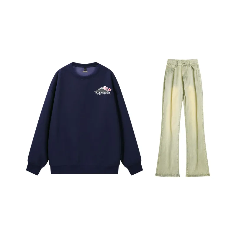 TYPERIGHTER Sweatshirt Set Unisex-8