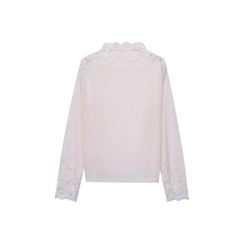 CHARM PICK Regular T Shirt Women's Ecru