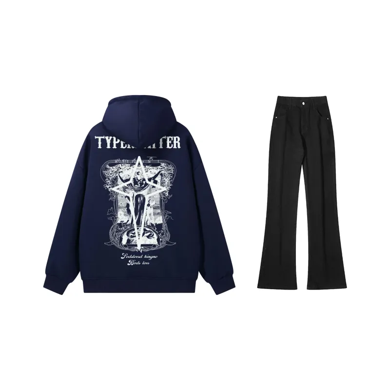 TYPERIGHTER Sweatshirt Set Unisex-5
