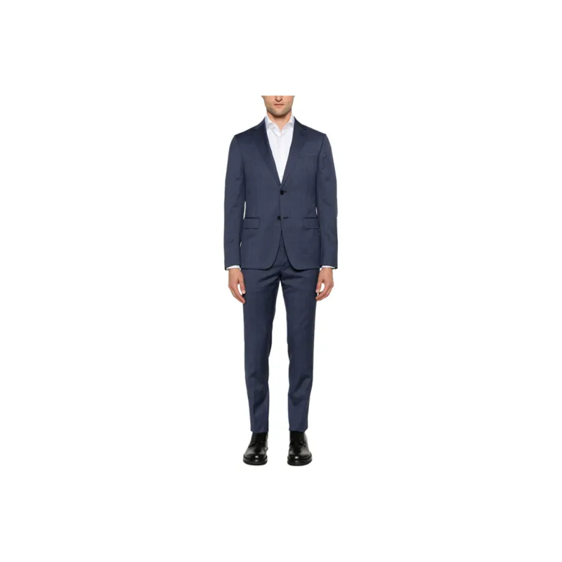 Ermenegildo Zegna Plaid Suit-0