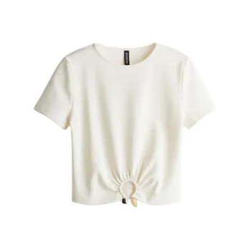 H&M T Shirts Women's Cream