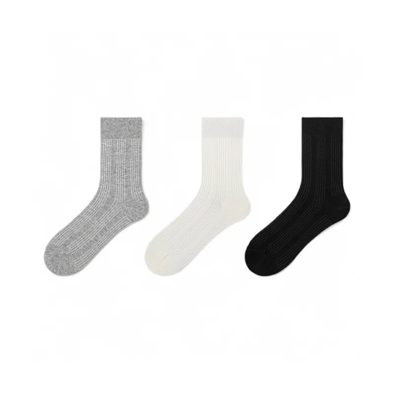 H YXIANG Mid Calf Socks Women's Combo Set-4