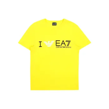 EMPORIO ARMANI EA7 SS23 T Shirt Women's Yellow