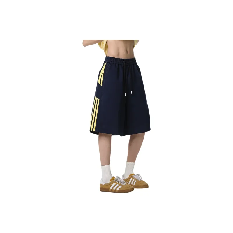 KAIPAINEN Casual Shorts Unisex White Heather Gray-5